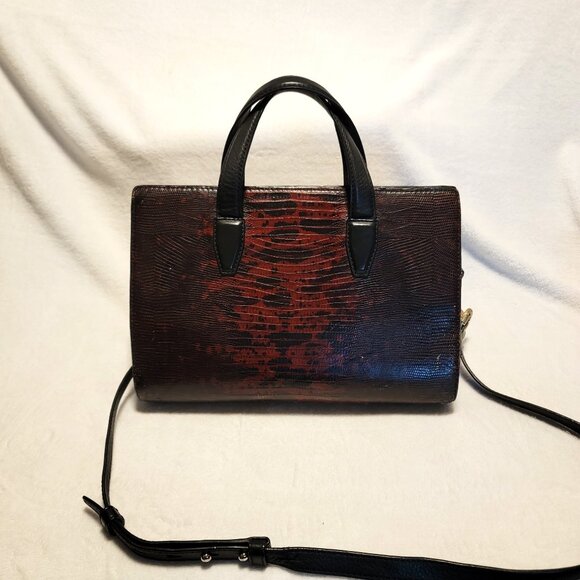 Alexander Wang Lizard Embossed Satchel Shoulder HandBag w/Dust Bag - Picture 4 of 16